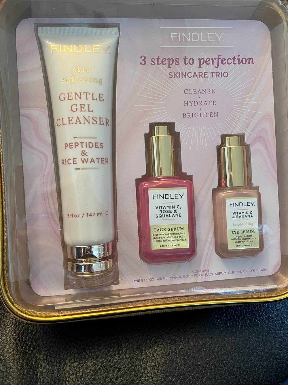 Finley Skincare Trio NIB - Gentle Gel Cleanser & Vitamin C Serums